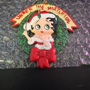 Danbury Mint Red and Green Holiday Ornament